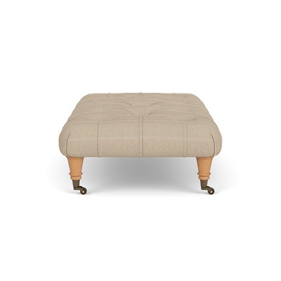 Foot Stool - Natural - Compton Stripe