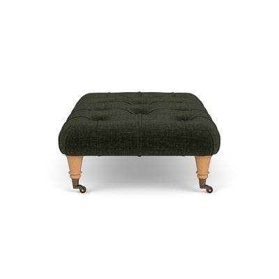 Foot Stool - Moss - Eco Chenille