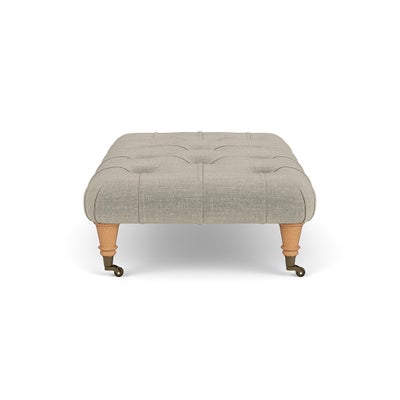 Foot Stool - Natural - Eco Chenille