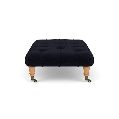 Foot Stool - Ink - Eco Chenille