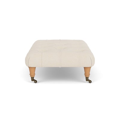 Foot Stool - Cream - House Weave