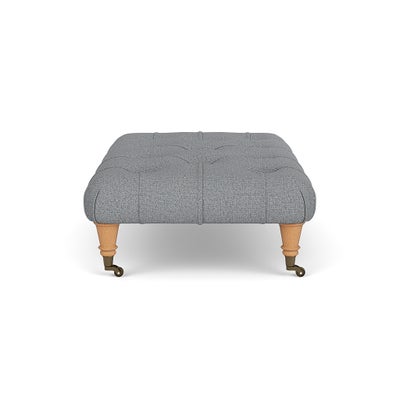 Foot Stool - Blue Marl - House Weave