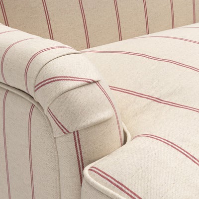 4 Seater - Raspberry - Compton Stripe