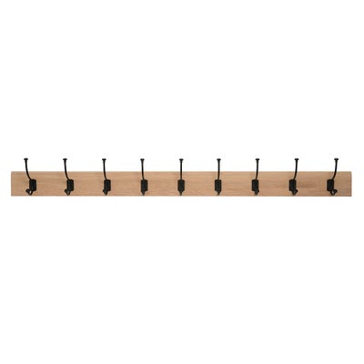 9 Hook Coat Rack