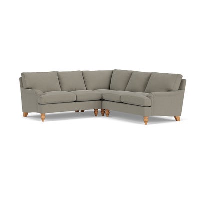 Corner Sofa - Flax - Rustic Weave