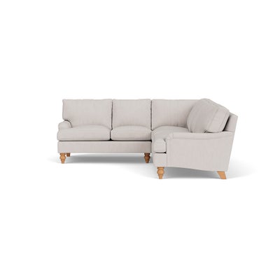 Corner Sofa - Soft White - Luxury Italian Linen