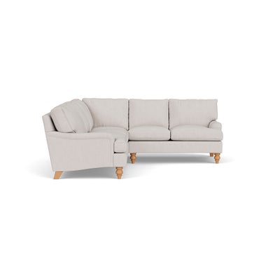 Corner Sofa - Soft White - Luxury Italian Linen