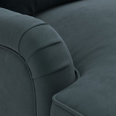 Corner Sofa - Lake - Matt Velvet