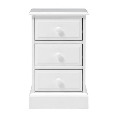 3 Drawer Bedside Table
