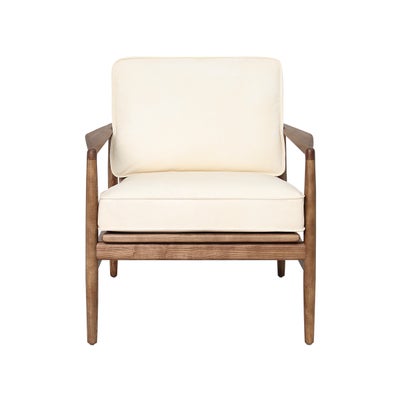 Oliver - Armchair - Ivory - Premium Leather