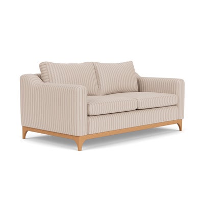 3 Seater - Flax - Kingham Stripe