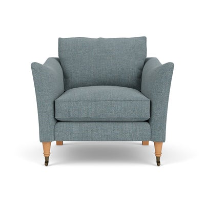 Armchair - Teal marl - Rustic Weave