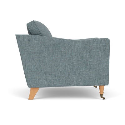 Armchair - Teal marl - Rustic Weave