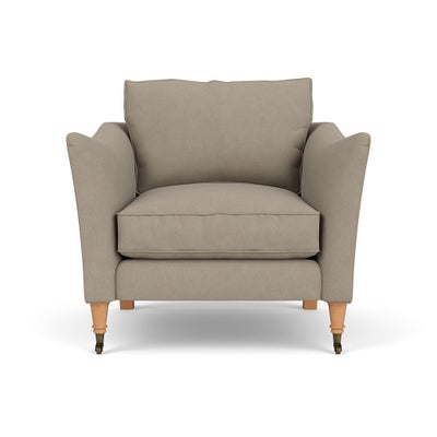 Armchair - Dove grey - House Linen Mix