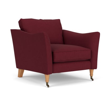 Armchair - Rosehip - House Linen Mix