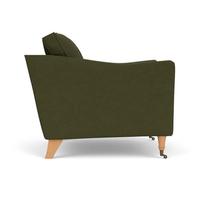 Armchair - Forest Green - House Linen Mix