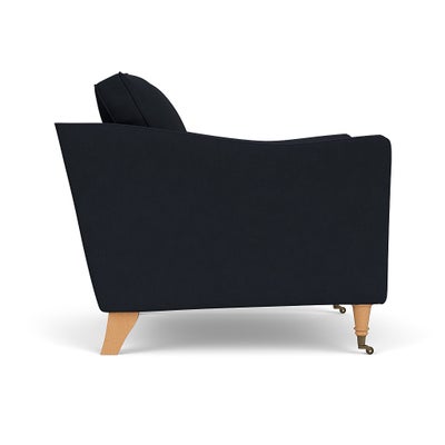 Armchair - Ink - House Linen Mix
