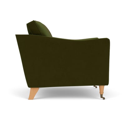 Armchair - Forest Green - Matt Velvet