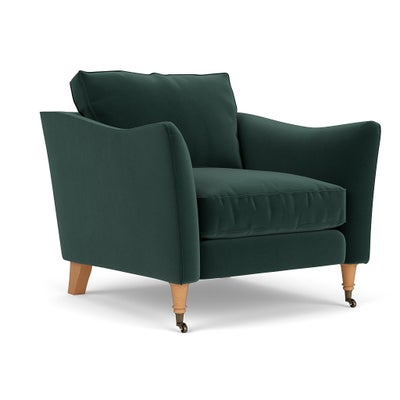 Armchair - Lake - Matt Velvet