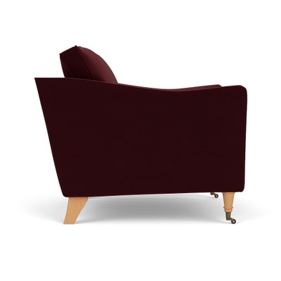 Armchair - Dark Rosehip - Matt Velvet