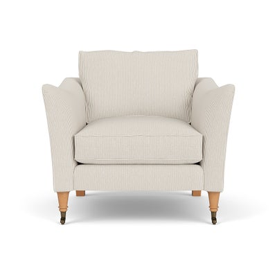 Armchair - Natural - Broadway Stripe