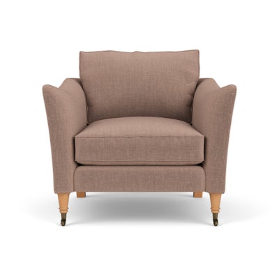 Armchair - Dusky Rose - Eco Chenille