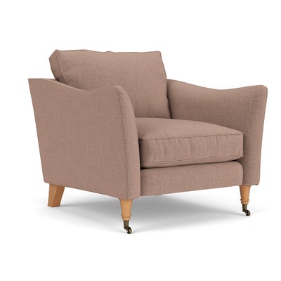 Armchair - Dusky Rose - Eco Chenille