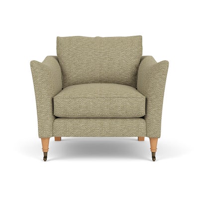 Armchair - Apple - Herringbone Weave