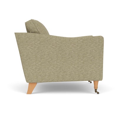 Armchair - Apple - Herringbone Weave