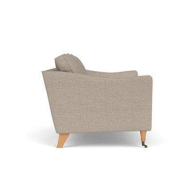 2 Seater - Natural - Herringbone Weave