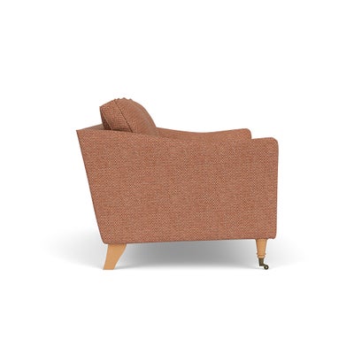 2 Seater - Brick - Herringbone Weave