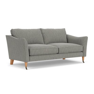 3 Seater - Grey marl - Rustic Weave