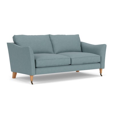 3 Seater - Sky blue - House Linen Mix