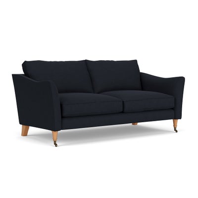 3 Seater - Ink - House Linen Mix