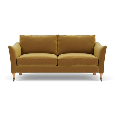 3 Seater - Mustard - Matt Velvet