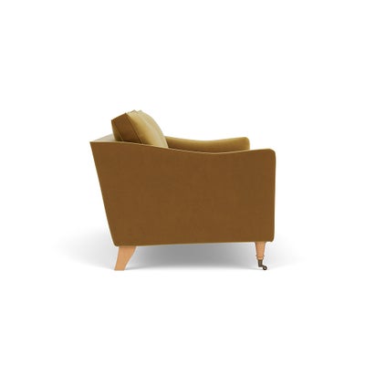 3 Seater - Mustard - Matt Velvet