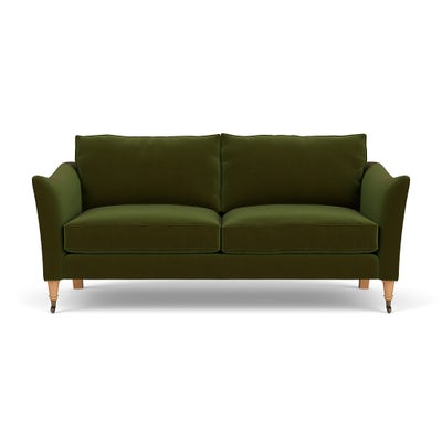 3 Seater - Forest Green - Matt Velvet