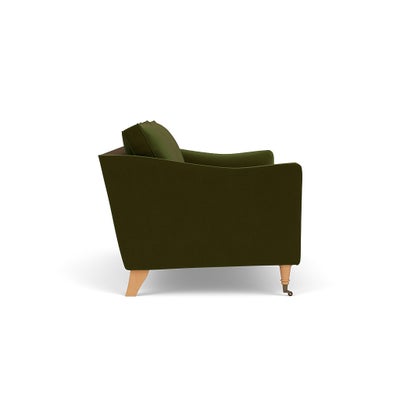 3 Seater - Forest Green - Matt Velvet