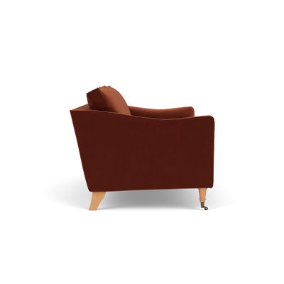 3 Seater - Brick - Matt Velvet