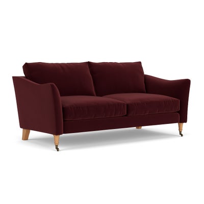 3 Seater - Dark Rosehip - Matt Velvet
