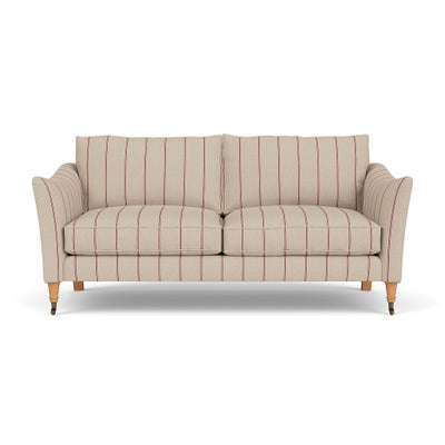 3 Seater - Raspberry - Compton Stripe