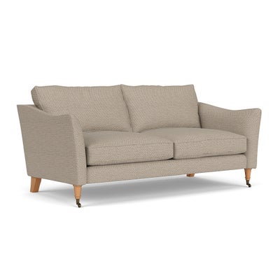 3 Seater - Natural - Herringbone Weave