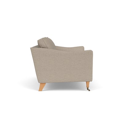 3 Seater - Natural - Herringbone Weave