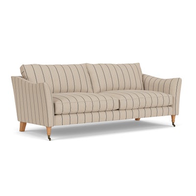 4 Seater - Charcoal - Compton Stripe