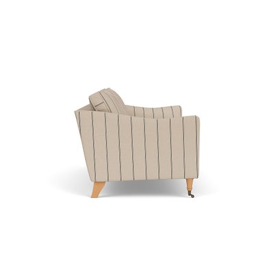 4 Seater - Charcoal - Compton Stripe