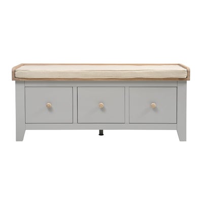 3 Drawer Shoe Bench