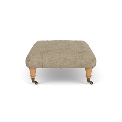 Foot Stool - Apple - Rustic Weave