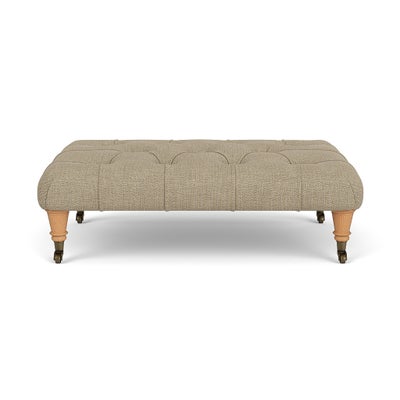 Foot Stool - Apple - Rustic Weave