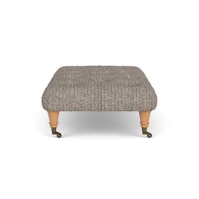 Foot Stool - Shoreline Mix - Textured Weave