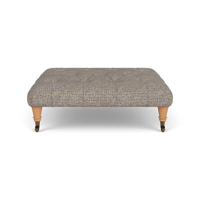 Foot Stool - Shoreline Mix - Textured Weave